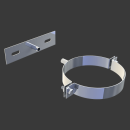 Jeremias DW FU / DW Silver Befestigungsschelle 2-teilig