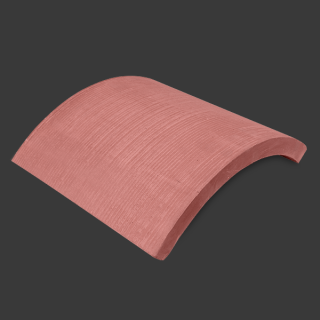 Abbrandplatte hinten (geschlossen) für Kanuk® LuTo VIII
