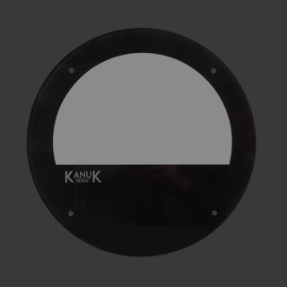 Kanuk® Design Kaminofen Sichtscheibe - bedruckt