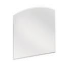 Funkenschutzplatte Glas Segmentbogen