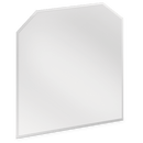 Funkenschutzplatte Glas Sechseck