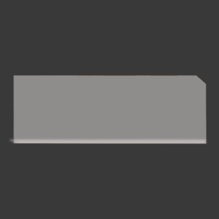 Kanuk® Original Scheibe hinter Schriftzug