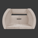 Brennraumkeramik für Kanuk® Design Kaminöfen