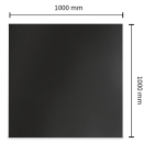 Funkenschutzplatte Stahl Quadrat