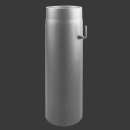 Ofenrohr L&auml;ngenelement 500 mm mit Drosselklappe