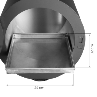Kanuk® Backfach zum Aufstecken für Tunnel-Gartenkamin Kanuk® LuTo XV