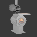 Kanuk&reg; Backfach zum Aufstecken f&uuml;r Tunnel-Gartenkamin Kanuk&reg; LuTo XV