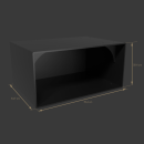 Beistellbox f&uuml;r Kaminofen Kanuk&reg; LuTo VIII
